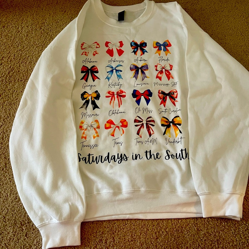 Women’s College Football Crewneck Sweatshirt